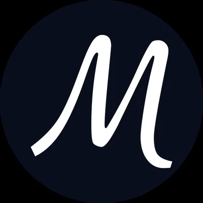 Аватар: монограмма «М»